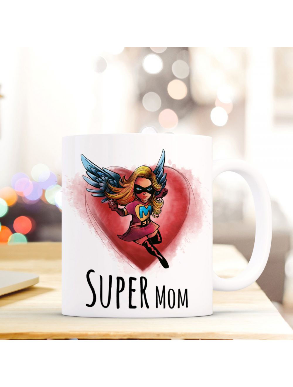 Tasse Kaffeebecher Kaffeetasse Muttertag Herz Mama mit Spruch