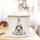 Emaille Becher Tasse Schildkröte Spruch Opa ist unbezahlbar Kaffeetasse Geschenk eb287