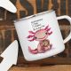 Emaille Becher Tasse Axolotl Beziehungsstatus: ich mag Kekse Geschenk eb333
