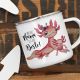Emaille Becher Tasse Axolotl mit Kinder Mama ist die Beste Kaffeetasse eb357