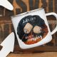 Emaille Becher Tasse Marshmallows Life is better when you are camping Geschenk eb417