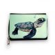 Geldbörse Meeresschildkröte Schildkröte mit Wasserblasen Bubbles Wallet turtle sea turtle with water bubbles gk088