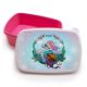 Lunchbox Brotdose rosa Meerjungfrau Muschel auf Wunschname Einschulung LBr12
