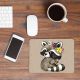 Mousepad Mouse Pad Mausunterlage kleiner Waschbär mit Punkten Mousepad mouse pad little raccoon racoon with dots mp18_H.jpg