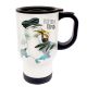 Tasse Becher Thermotasse Thermobecher Thermostasse Thermosbecher Kapitän Möwe mit Spruch Küstenkind cup mug thermo mug thermo cup captain seagull with saying coast child tb019