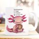 Tasse Becher Motiv Axolotl Beziehungsstatus: ich mag Kekse Kaffeebecher ts946