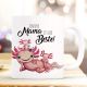 Tasse Becher Axolotl mit Kinder Spruch Unsere Mama ist die Beste Geschenk ts949